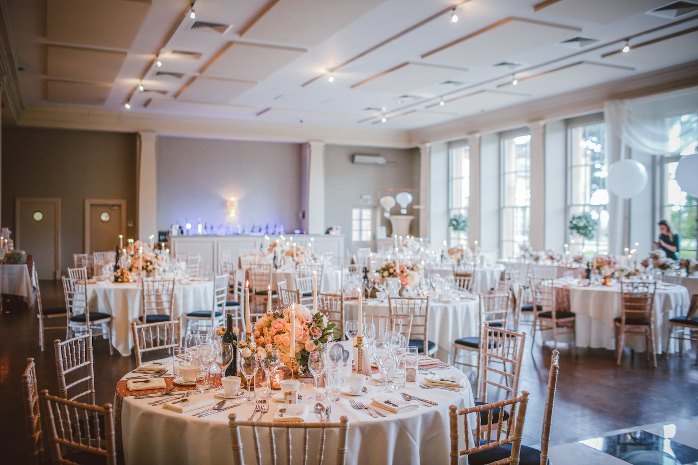 Salle de réception de mariage